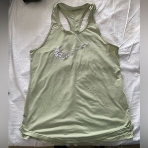Nike Green Tank Top with Relaxed Fit